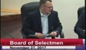 Board of Selectmen 11-27-17