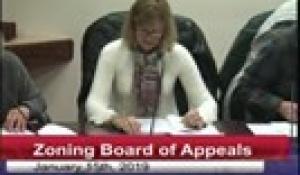 Zoning Board 1-15-19