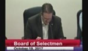 Board of Selectmen 10-19-17