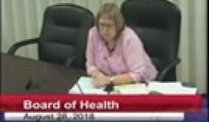 Board of Health 8-27-18