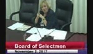 Board of Selectmen 11-2-17