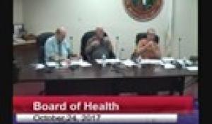 Board of Health 10-24-17