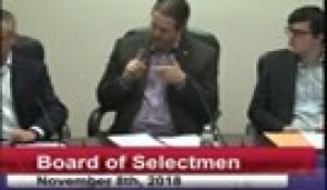 Board of Selectmen 11-8-18