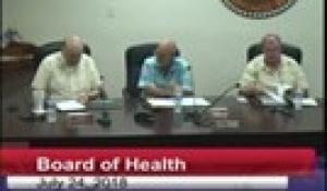 Board of Health 7-24-18